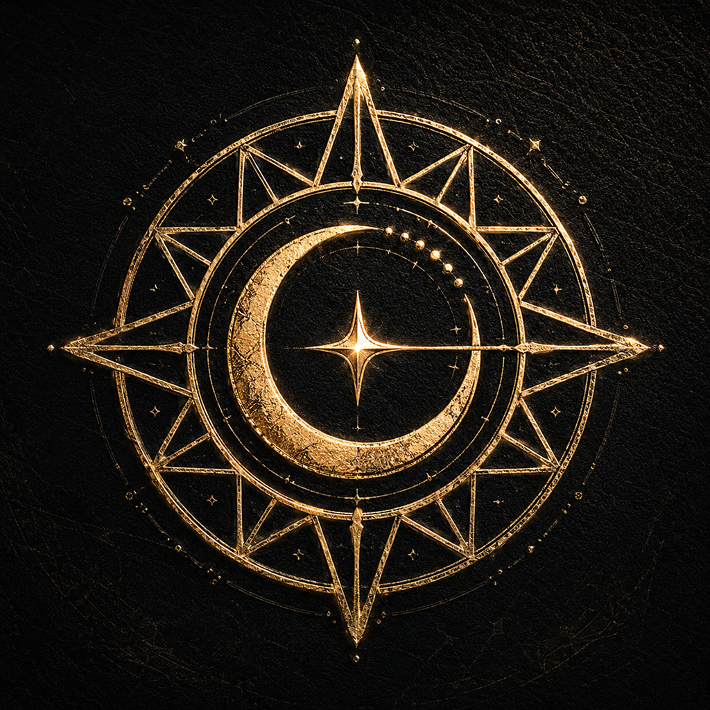 MangaNest crescent moon emblem
